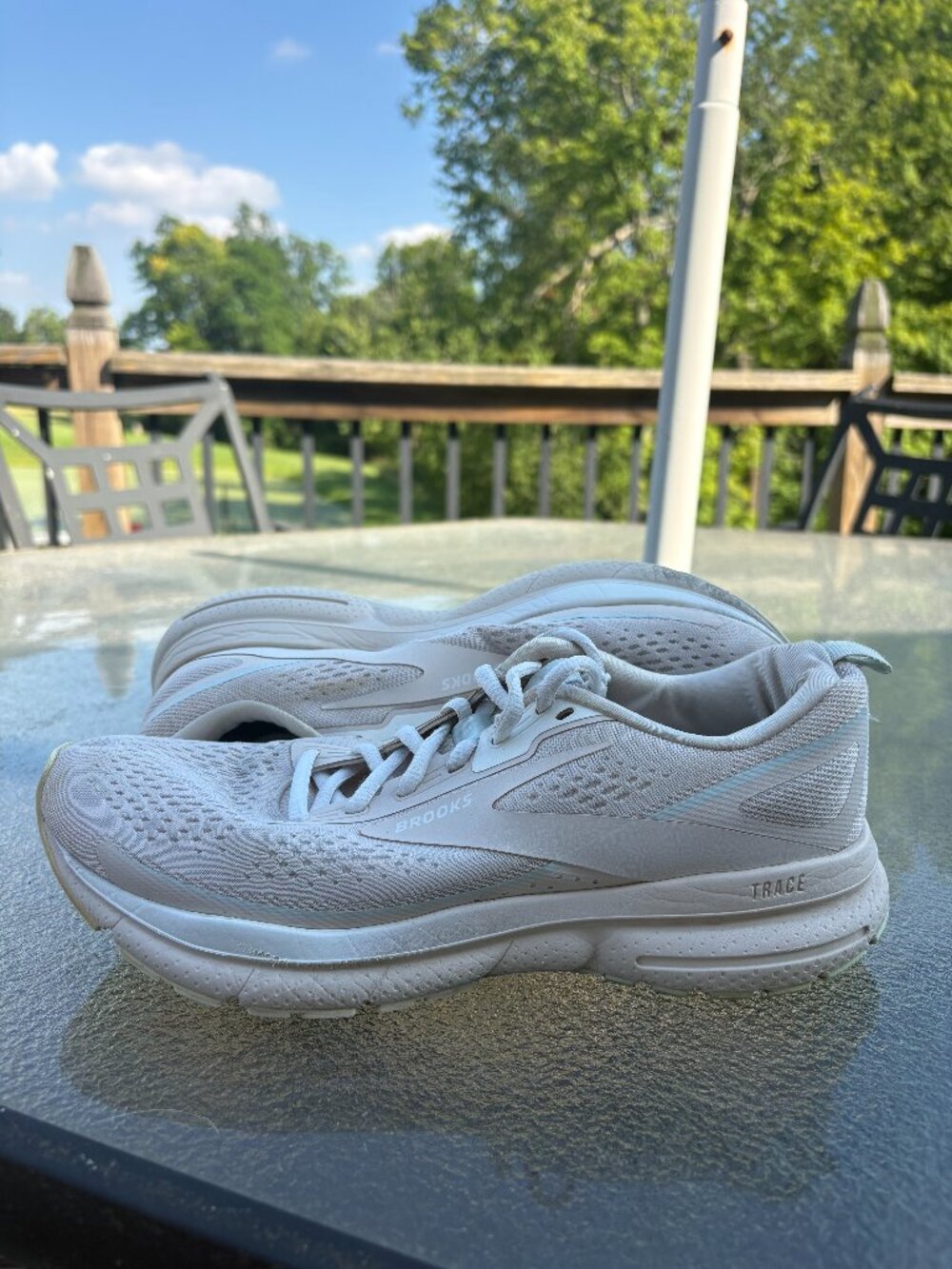 Brooks Trace 3 Road Running Shoes Crystal Grey 120401 1B 270 Women's 9